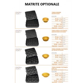 Aparat copt tarte ICB Tecnologie 07FCTN1