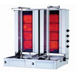 Aparat kebab-shaorma electric 2 x 4 arzatoare Kalitegaz KLG171T