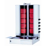 Aparat kebab-shaorma electric 2 x 5 arzatoare Kalitegaz KLG172V