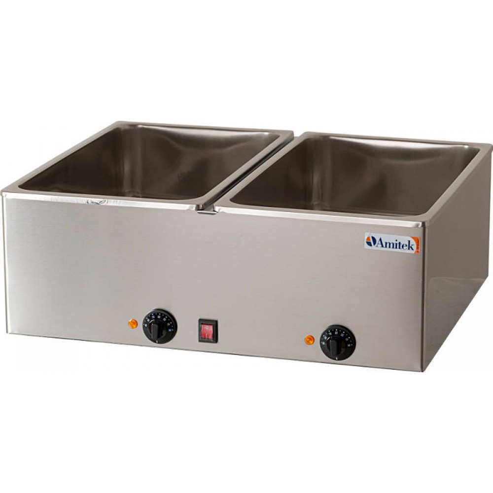 Bain marie electric 2 GN 1/1 Amitek BM221