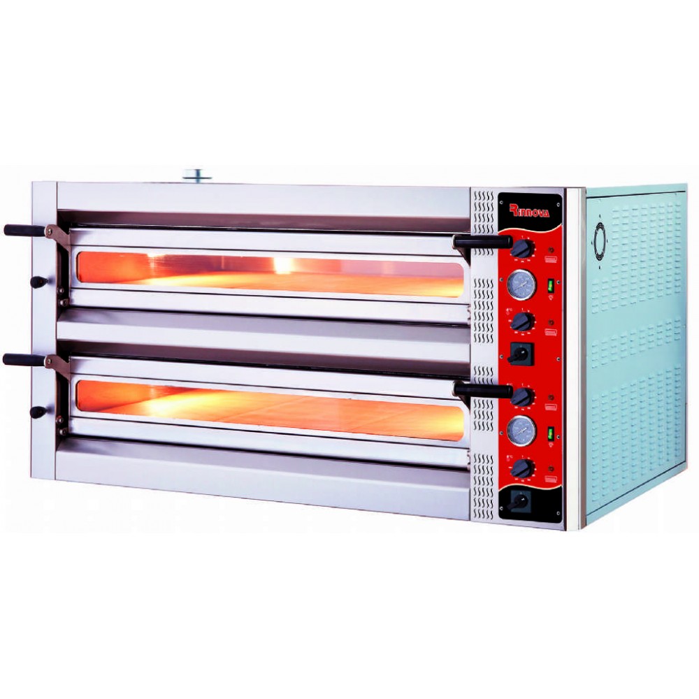 Cuptor electric 2 x 6 pizza de 300 mm Kalitegaz E6302WA