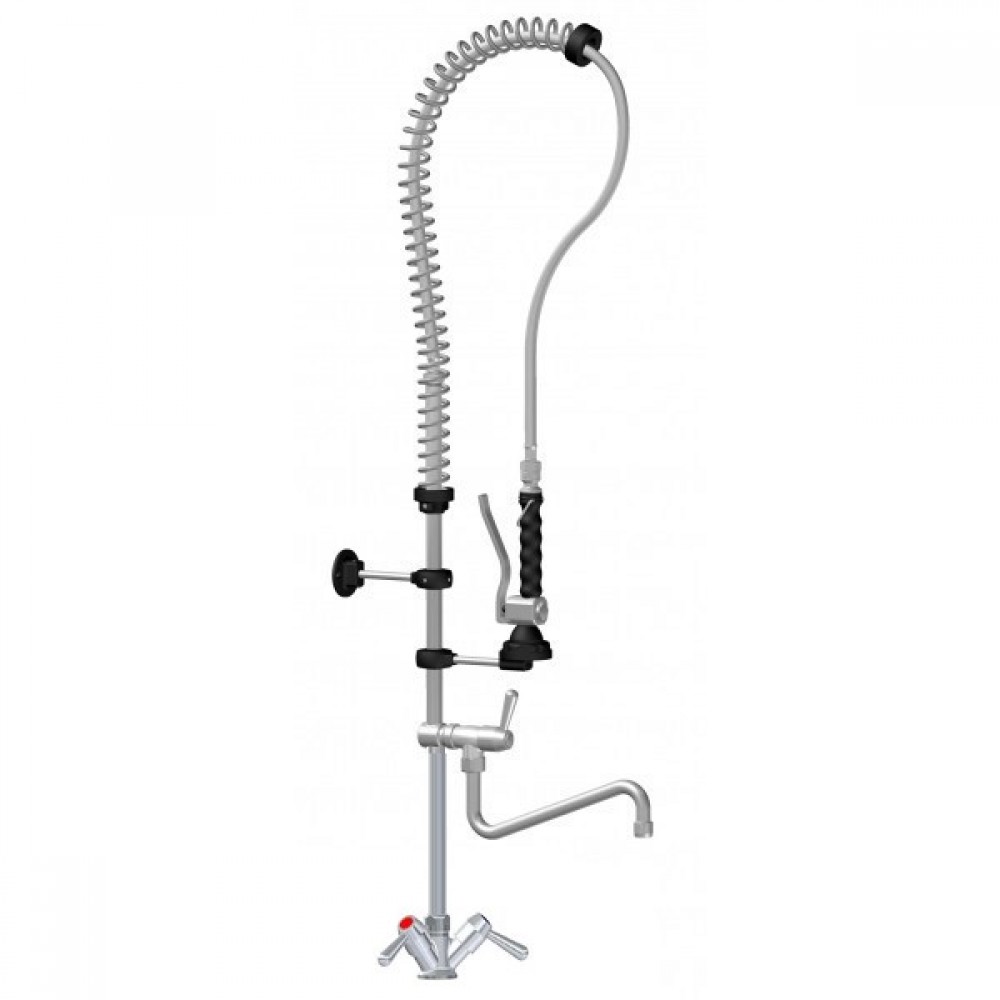 Baterie chiuveta cu dus extractibil Firmann 5802A-08