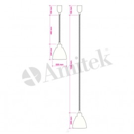 Lampa mentinere la cald Amitek NB25R