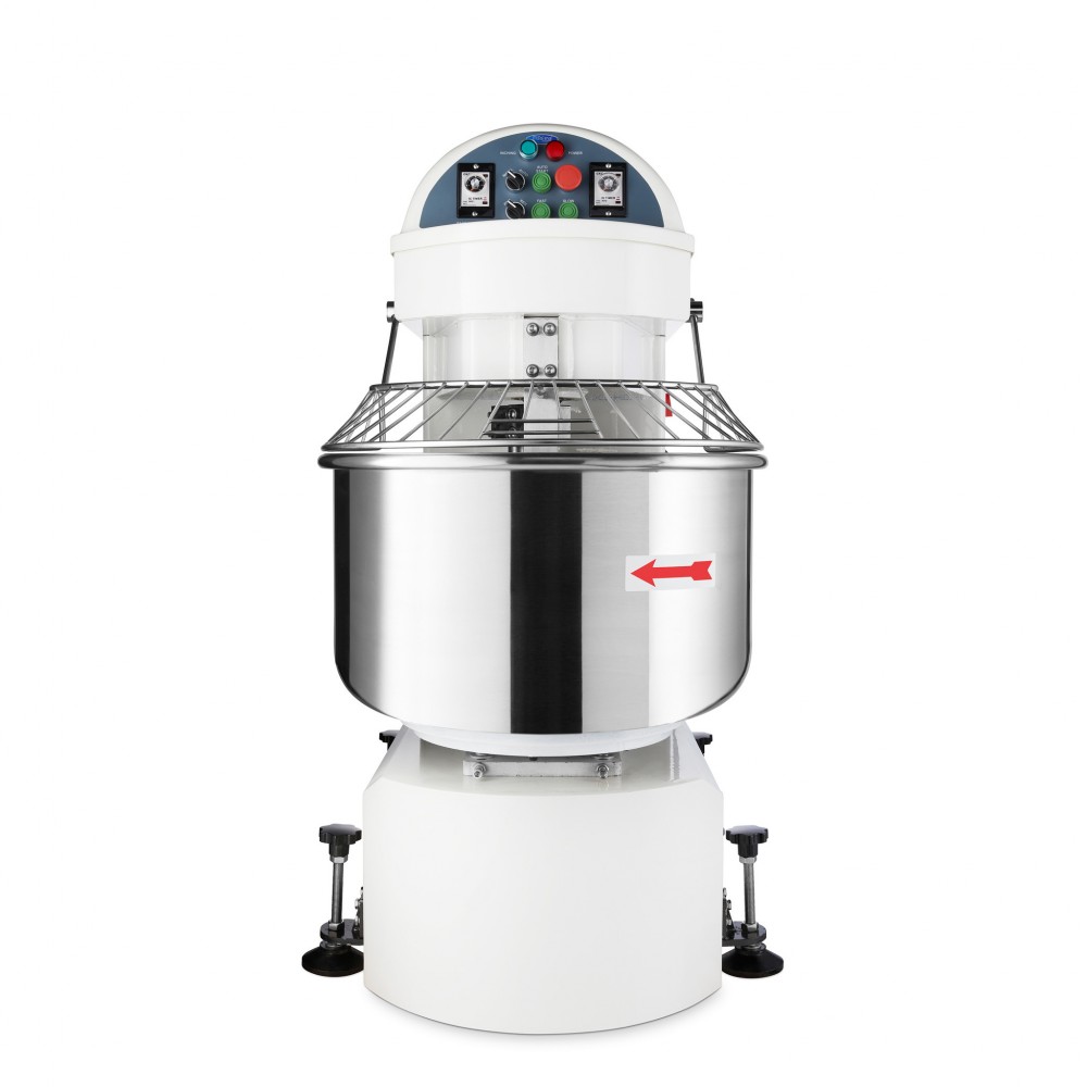 Malaxor aluat cu spirala si cap fix 100 litri Maxima MSM100 2V