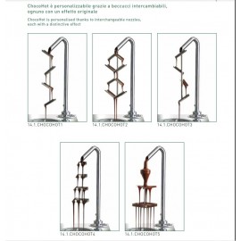 Dispenser ciocolata 2 x 5.5 kg ICB Tecnologie 141CHOCOHOTTWO