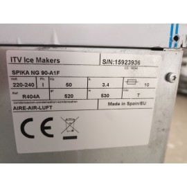 Masina cuburi gheata 90 kg ITV Ice Makers Spika NG90A1F