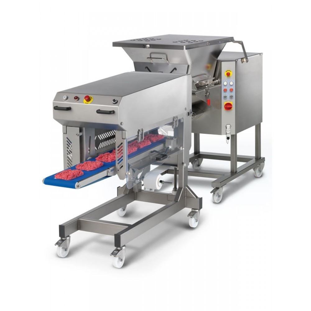 Linie procesare si portionare carne tocata Minerva CE900R MPM500