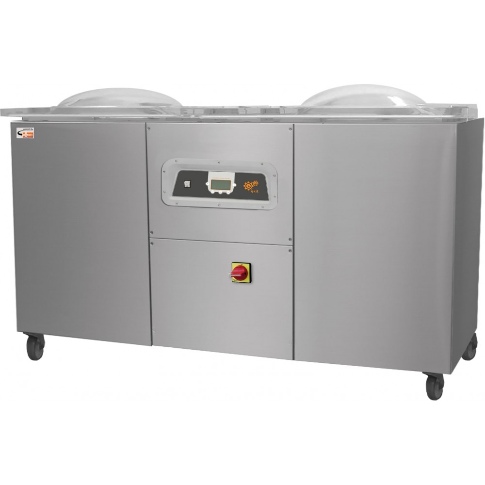 Masina vidat cu 2 camere 750 mm Qkit Alice2x75