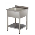 Chiuveta 1 cuva 600 x 600 x 850 mm Arisco SN606D