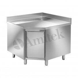 Masa lucru inox tip dulap 1000 x 1000 x 950 mm Amitek TAA107A