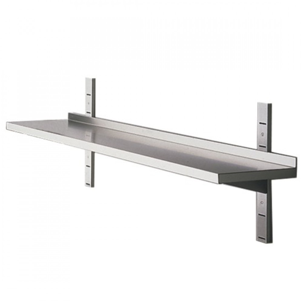 Polita inox 1000 x 400 x 70 mm Amitek MES104