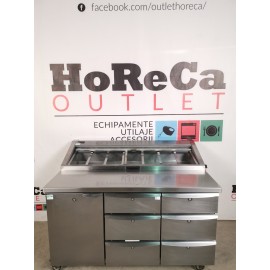 Saladeta 1 usa si 6 sertare Precision PPC307SS