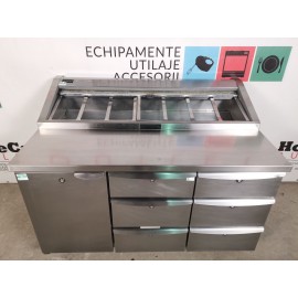 Saladeta 1 usa si 6 sertare Precision PPC307SS