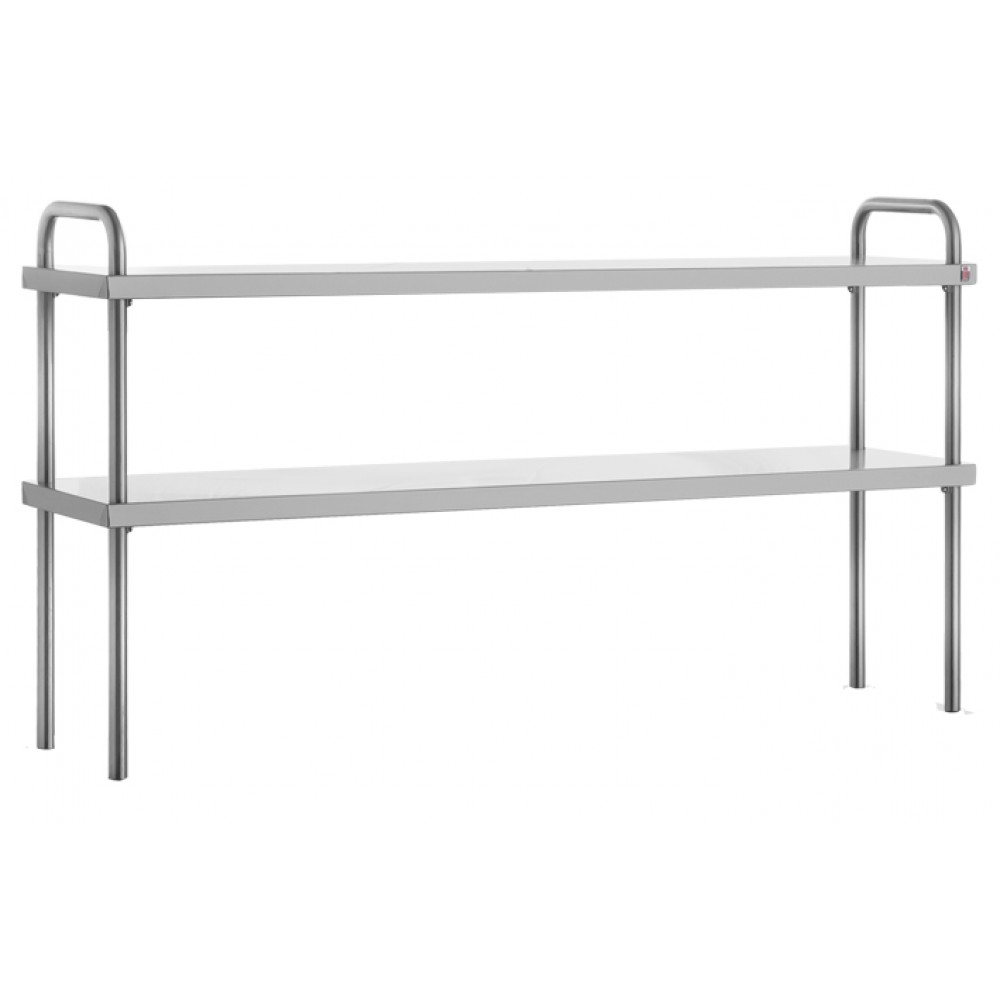 Suprastructura inox 2 polite 1390 x 333 x 765 mm Inomak RD314