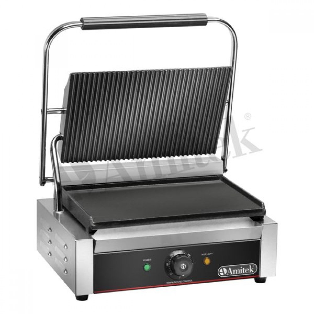 Contact grill 1 zona  340 x 230 mm Amitek PG35L