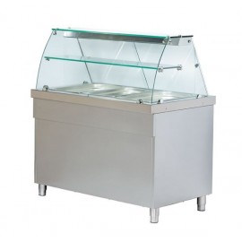 Vitrina calda bain marie 3 GN 1/1 Arisco CBE711