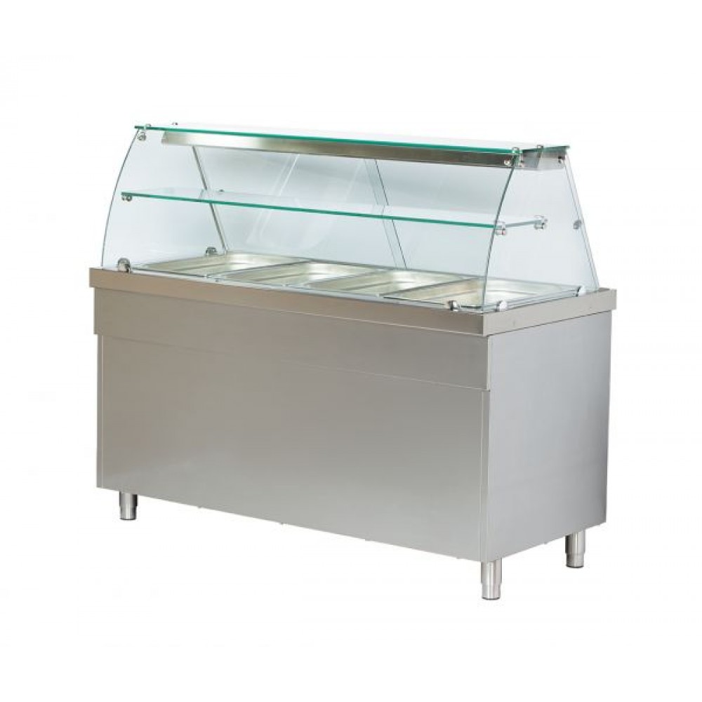 Vitrina calda bain marie 4 GN 1/1 Arisco CBED714