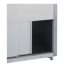 Vitrina calda 1100  x 900 x 1300 mm Bambas CHF110