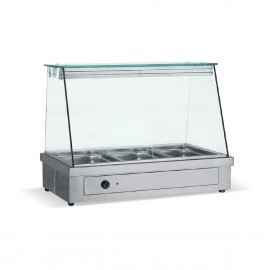 Vitrina calda bain marie 3 GN 1/1 Bambas MT106