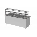 Vitrina calda bain marie 3 GN 1/1 Kalitegaz HSUB110