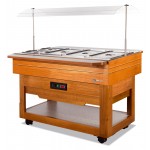 Vitrina calda 1400 x 1070 x 1450 mm Scaiola Breakfast Calda