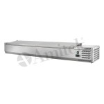 Vitrina refrigerare ingrediente 1800 x 335 x 280 mm Amitek AK18433L