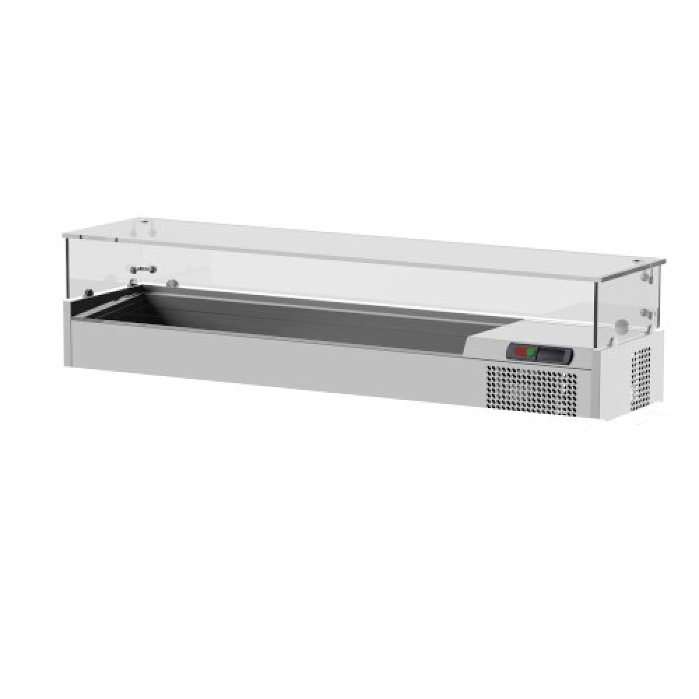 Vitrina refrigerare ingrediente 2500 x 380 x 410 mm Ilsa VR381027