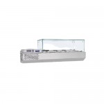 Vitrina refrigerare ingrediente 1200 x 370 x 410 mm Samaref VRP1200V