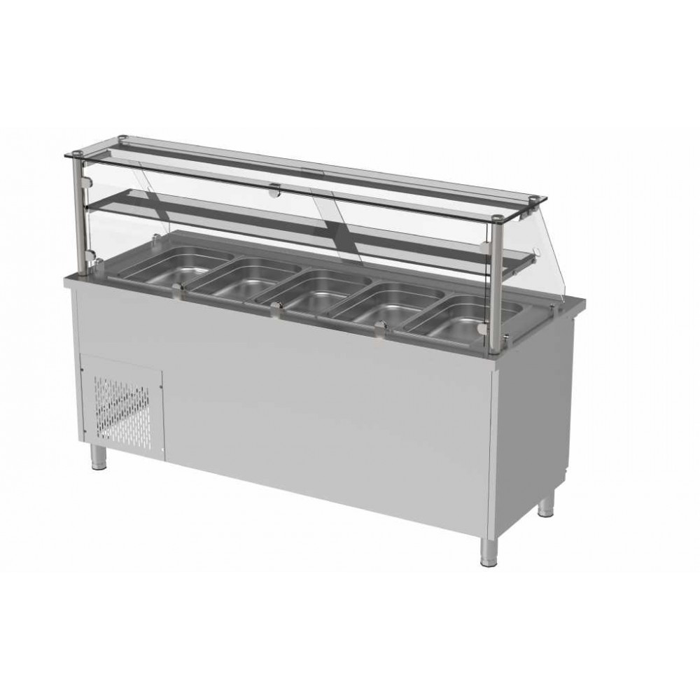 Vitrina refrigerare 3 GN 1/1 Kalitegaz CSU118