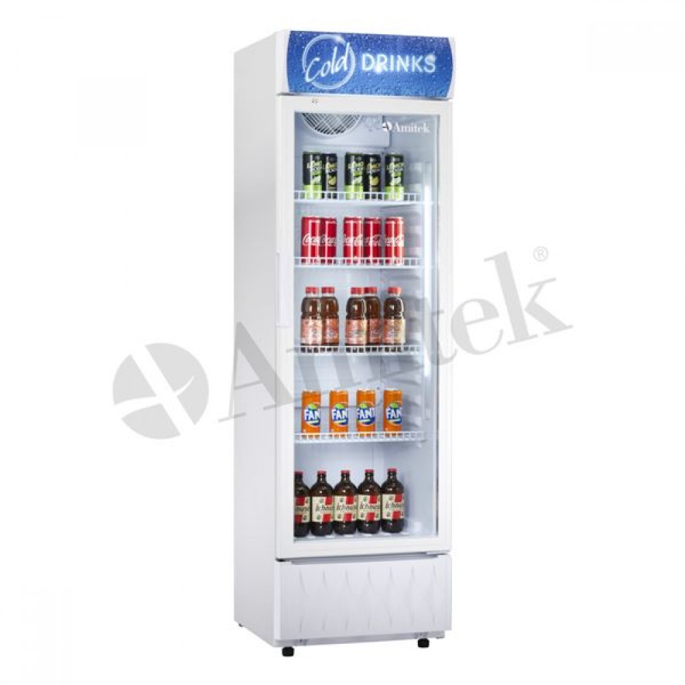 Vitrina refrigerare bauturi 295 litri Amitek AX315RG