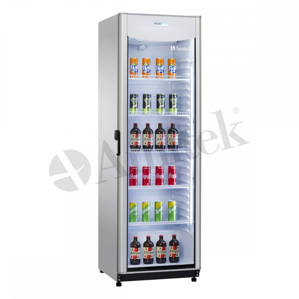 Vitrina refrigerare bauturi 382 litri Amitek AX400RGG