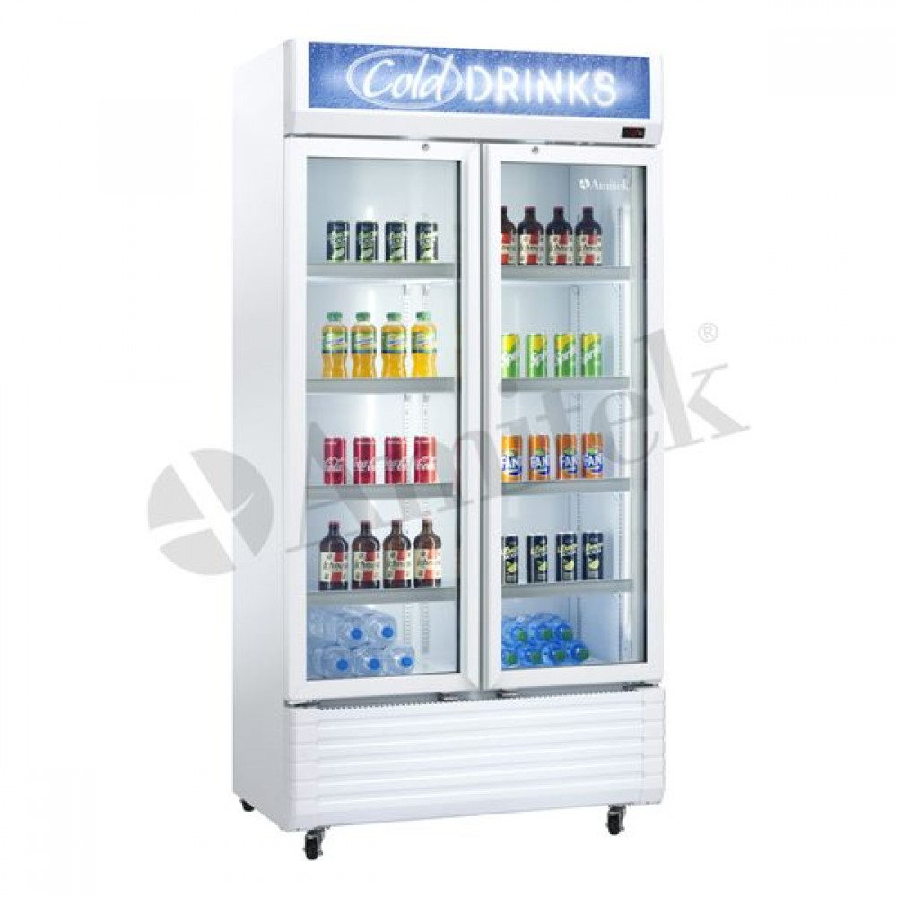 Vitrina refrigerare bauturi 597 litri Amitek AX750RG