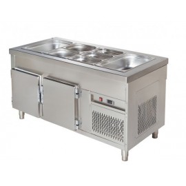 Vitrina refrigerare 5 GN 1/1 Arisco BTSR718FN