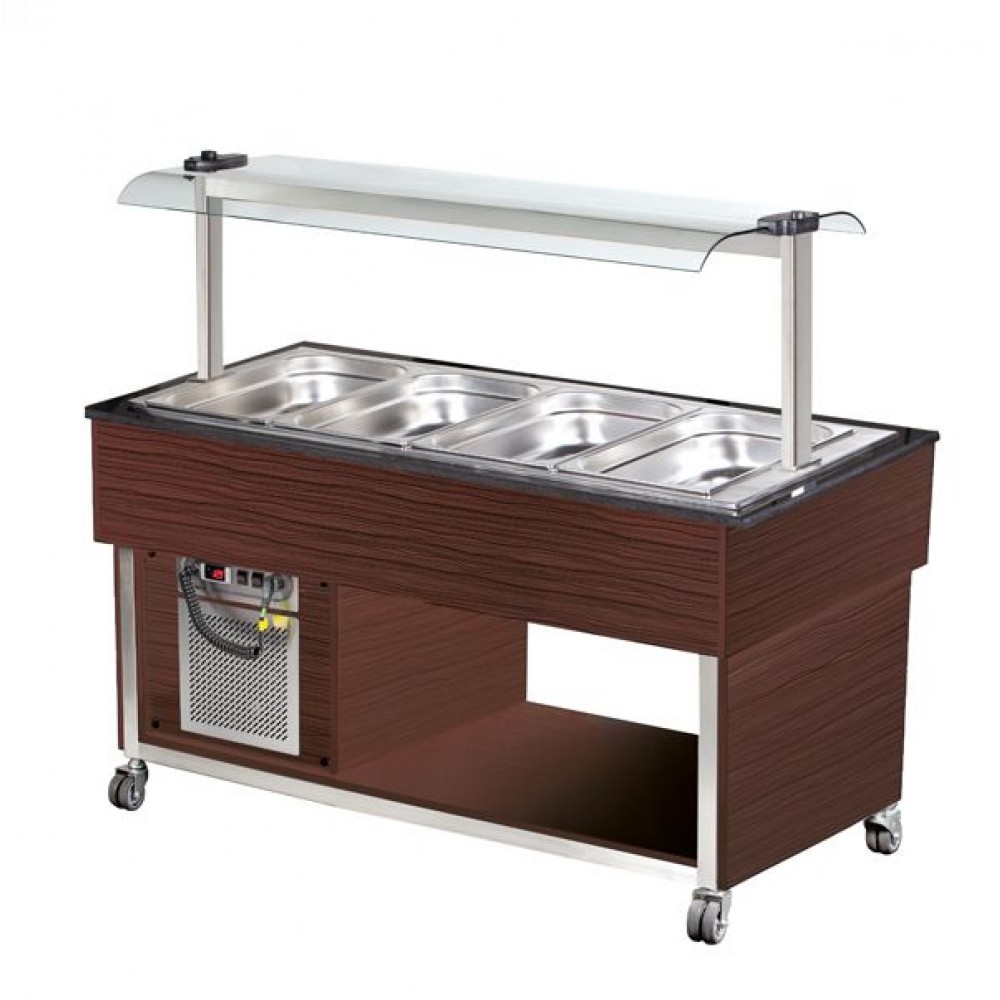 Vitrina refrigerare 4 GN 1/1 Arisco MBC814B