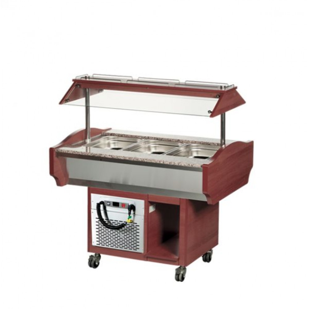Vitrina refrigerare 3 GN 1/1 Arisco SBM3M