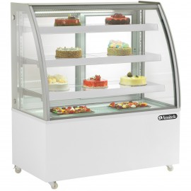 Vitrina refrigerare cofetarie 1225 x 680 x 1420 mm Amitek Tiffany1230