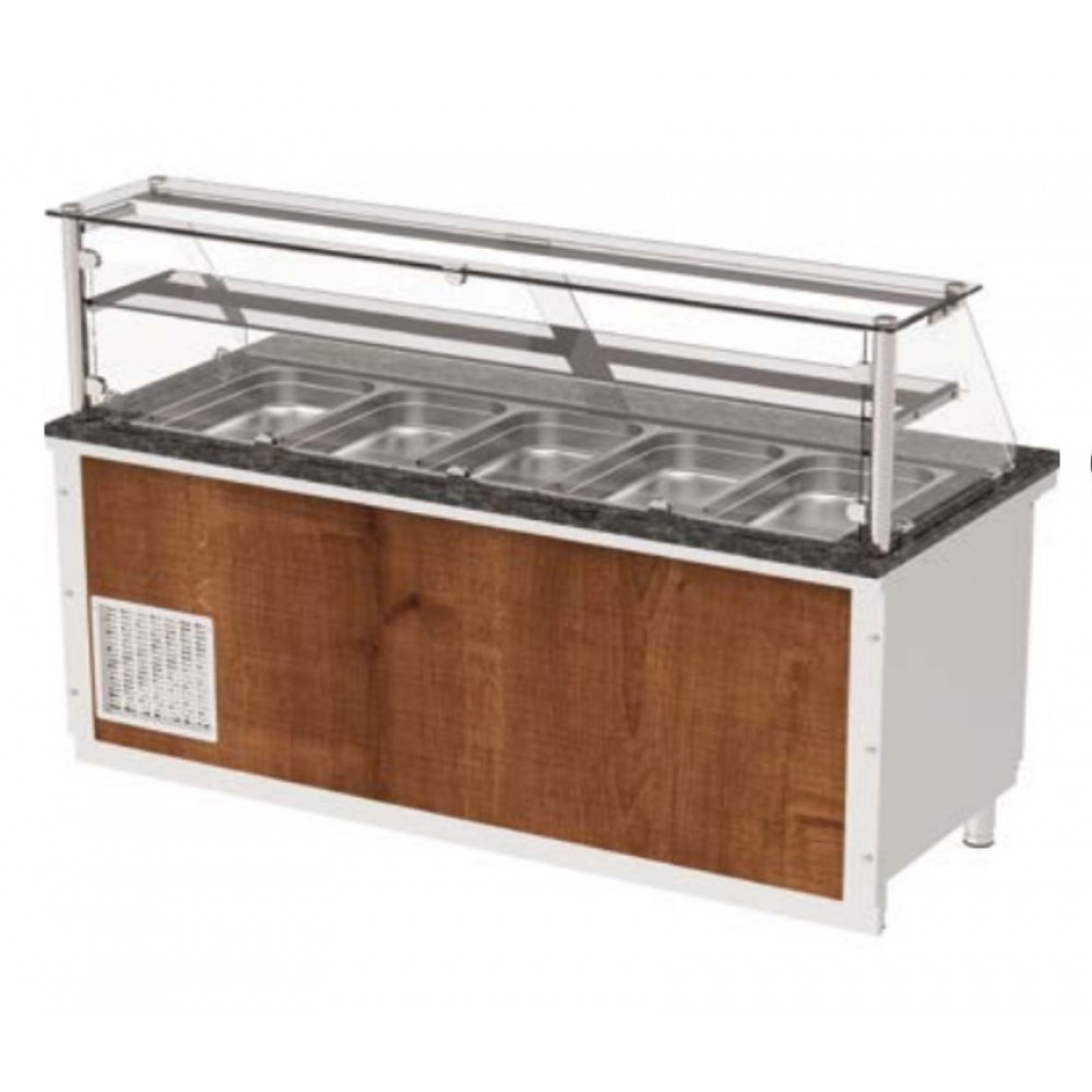 Vitrina refrigerare 2415 x 800 x 1350 mm Kalitegaz CSUD250