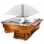 Vitrina refrigerare 1720 x 1720 x 1700 mm Scaiola Cupola