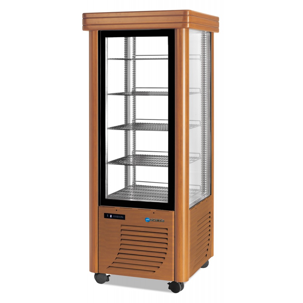 Vitrina refrigerare ciocolata 750 x 750 x 1860 mm Scaiola Pral 400F Barocco