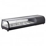 Vitrina refrigerare sushi 6 cuve Amitek AK613VSB