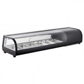 Vitrina refrigerare sushi 6 cuve Amitek AK613VSB