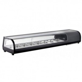 Vitrina refrigerare sushi 8 cuve Amitek AK813VSB