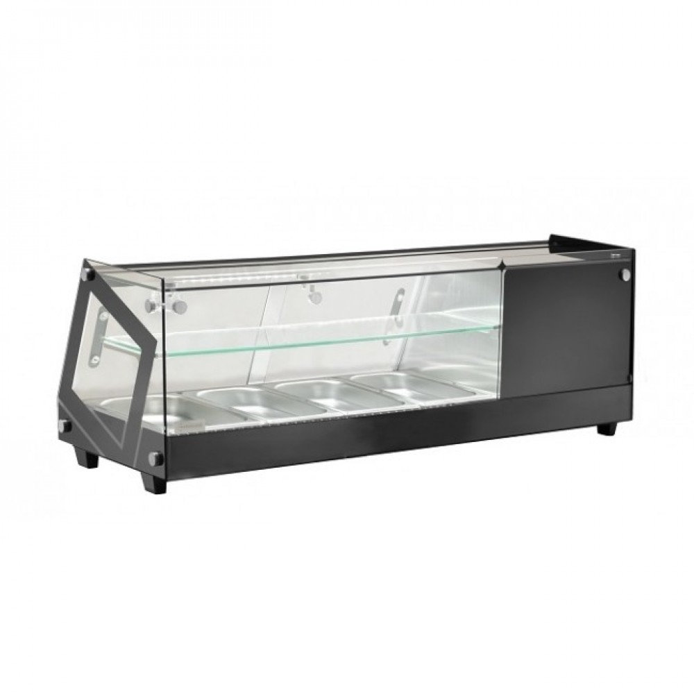 Vitrina refrigerare tapas 4 cuve Amitek AK413VTB