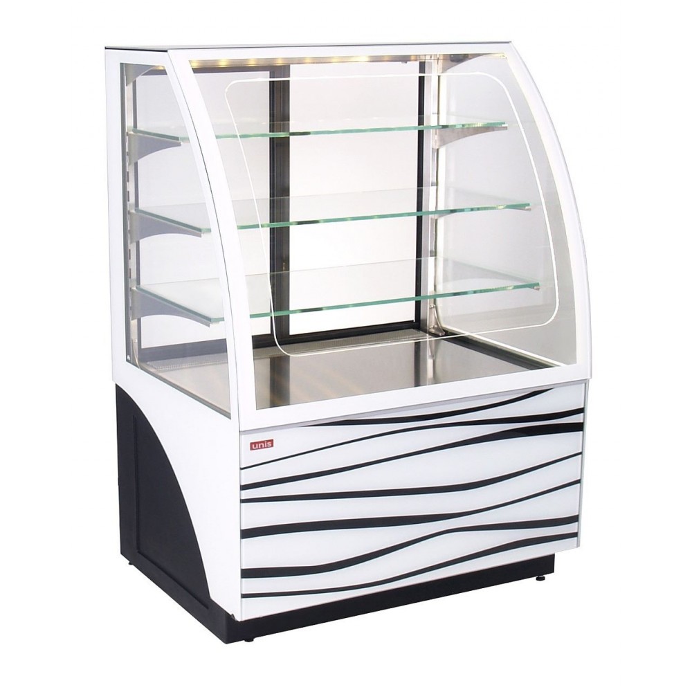 Vitrina refrigerare 1000 x 760 x 1390 mm Unis Aldan Lux Self Service