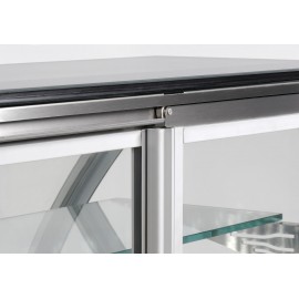 Vitrina refrigerare 1000 x 760 x 1390 mm Unis Aldan Lux Self Service